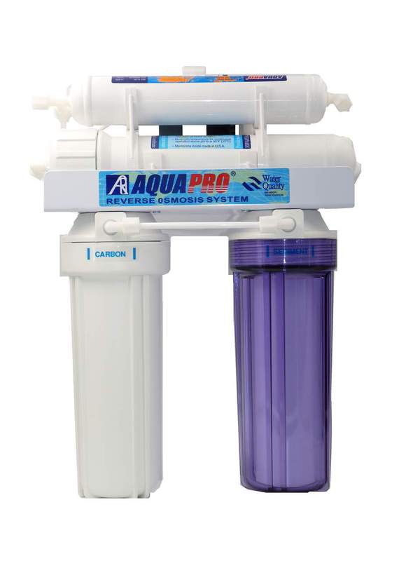 Osmoseur AQUAPRO 75 GPD - 4 niveaux de filtration - Aqua-Direct